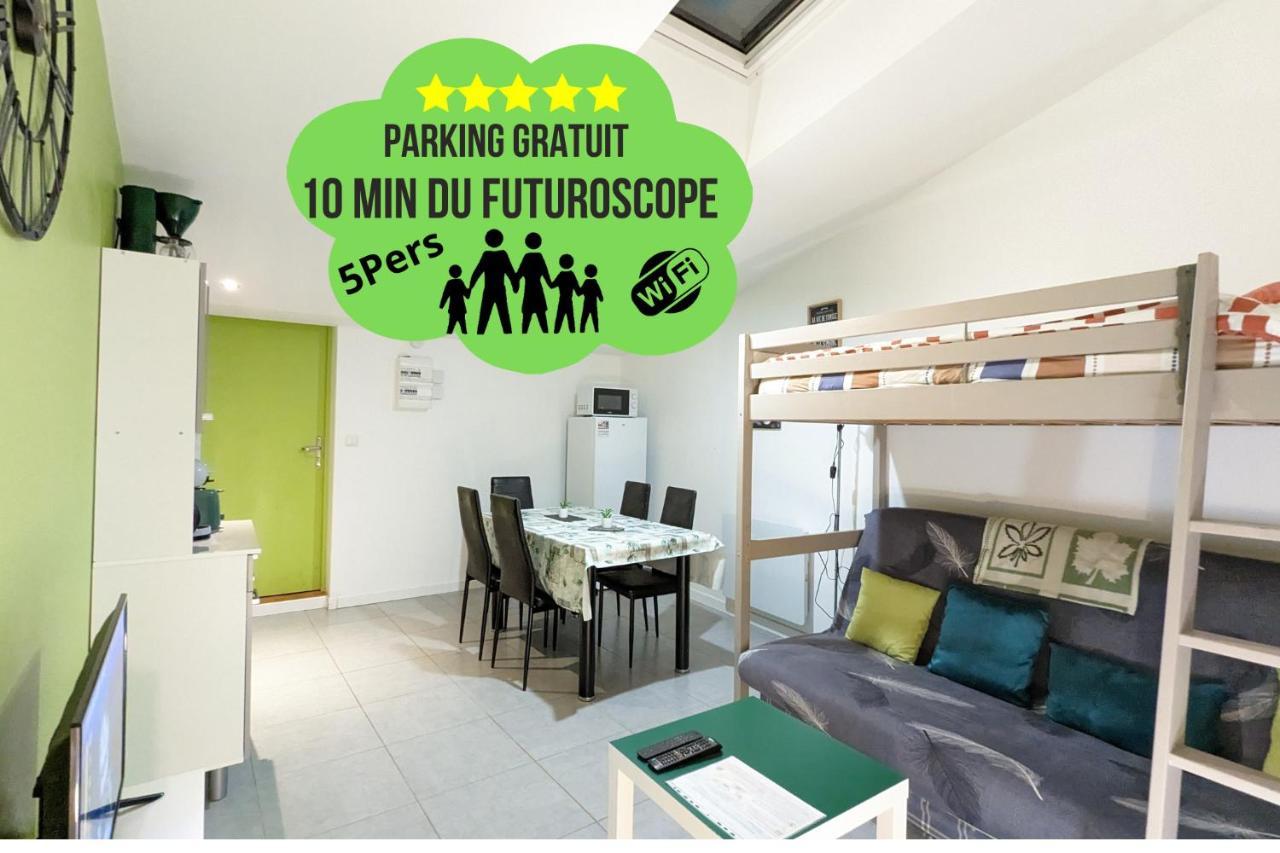 Appartement Entier Meuble A Beaumont Proche Futuroscope Et Poitiers Technopole Exterior foto